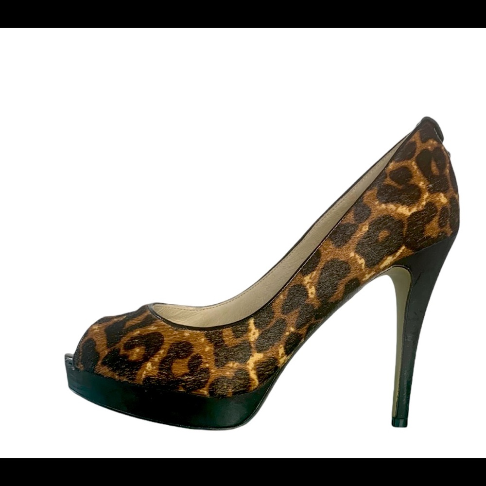 Michael Kors Luxury Cow Leather Open toe Stiletto heels Size 6.5